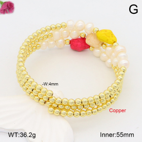 F2BA30091aiov-J128  Fashion Copper Bracelet