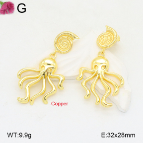F2E201914vbmb-J40  Fashion Copper Earrings