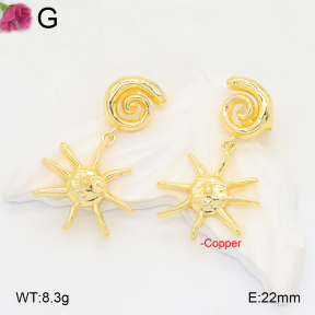 F2E201916vbmb-J40  Fashion Copper Earrings
