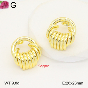 F2E201918ablb-J40  Fashion Copper Earrings