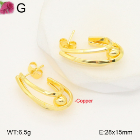 F2E201923ablb-J40  Fashion Copper Earrings