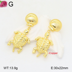 F2E201926vbmb-J40  Fashion Copper Earrings