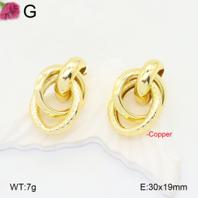 F2E201928ablb-J40  Fashion Copper Earrings