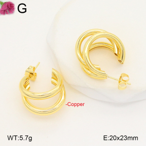 F2E201929ablb-J40  Fashion Copper Earrings