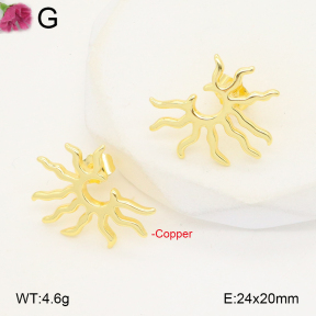 F2E201930ablb-J40  Fashion Copper Earrings