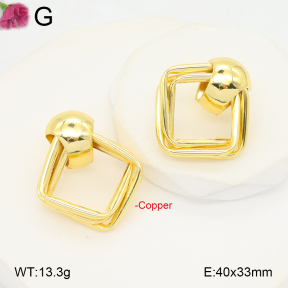 F2E201935ablb-J40  Fashion Copper Earrings