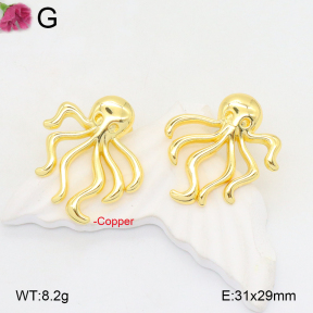 F2E201945vbmb-J40  Fashion Copper Earrings