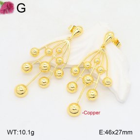 F2E201946vbmb-J40  Fashion Copper Earrings