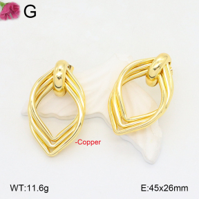 F2E201948vbmb-J40  Fashion Copper Earrings