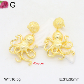 F2E201966vbmb-J40  Fashion Copper Earrings