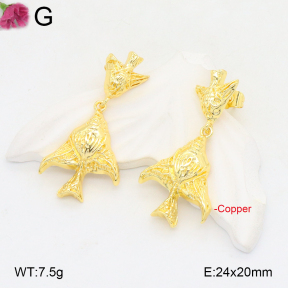 F2E201967vbmb-J40  Fashion Copper Earrings