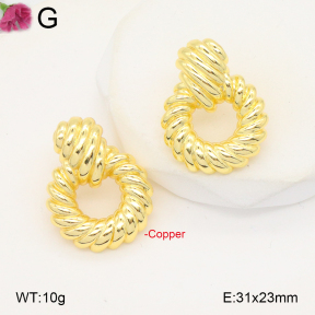 F2E201986ablb-J40  Fashion Copper Earrings