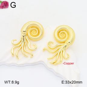 F2E201989ablb-J40  Fashion Copper Earrings