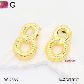 F2E201993ablb-J40  Fashion Copper Earrings