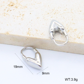 GEE002739vhha-066  18K PVD,Handmade Polished  Stainless Steel Earrings  BC25050023E-S