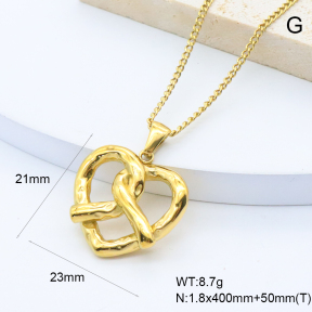 GEN002111bhva-066  18K PVD,Handmade Polished  Stainless Steel Necklace  BC25060177N