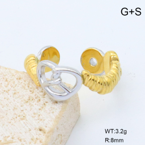 GER001460vhha-066  18K PVD,Handmade Polished  Stainless Steel Ring