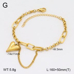 2B2004512vbmb-749  Stainless Steel Bracelet