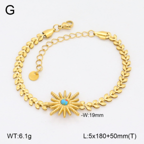 2B4005052bbml-395  Stainless Steel Bracelet