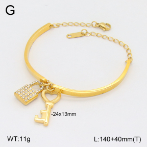 2B4005057bhva-395  Stainless Steel Bracelet