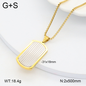 2N2006313bbov-749  Stainless Steel Necklace