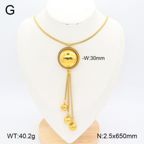 2N2006321ahlv-395  Stainless Steel Necklace