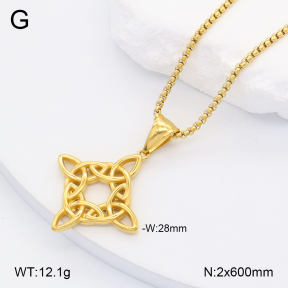 2N2006358bbnj-452  Stainless Steel Necklace