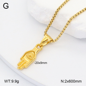 2N2006415bbml-452  Stainless Steel Necklace