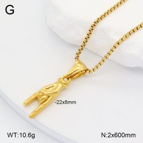 2N2006421vbmb-452  Stainless Steel Necklace