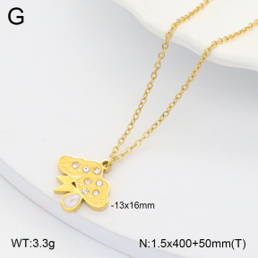 2N4004444aakl-749  Stainless Steel Necklace