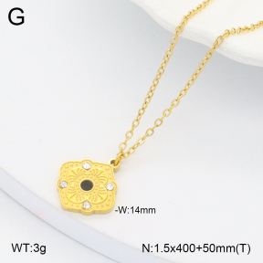 2N4004446aakl-749  Stainless Steel Necklace