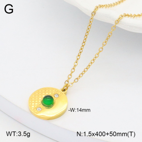 2N4004447aakl-749  Stainless Steel Necklace