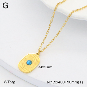 2N4004448aakl-749  Stainless Steel Necklace