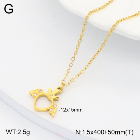 2N4004452aakl-749  Stainless Steel Necklace