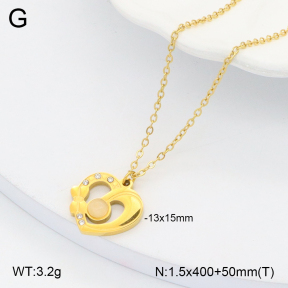2N4004457ablb-749  Stainless Steel Necklace