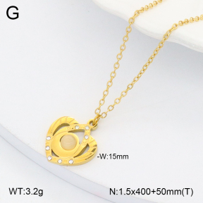 2N4004458ablb-749  Stainless Steel Necklace