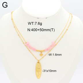 2N4004461bhia-669  Stainless Steel Necklace