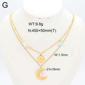 2N4004462bhia-669  Stainless Steel Necklace