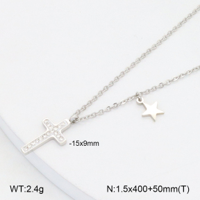 2N4004466ablb-395  Stainless Steel Necklace