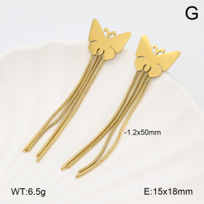 2E2006226baka-731  Stainless Steel Earrings