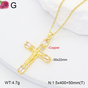 F2N401224ablb-J132  Fashion Copper Necklace