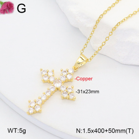 F2N401228ablb-J132  Fashion Copper Necklace