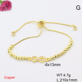 F6B406842ablb-L017  Fashion Copper Bracelet