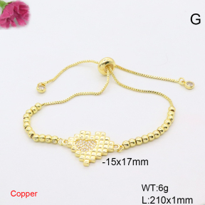 F6B406844ablb-L017  Fashion Copper Bracelet