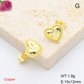 F6E200792avja-L017  Fashion Copper Earrings