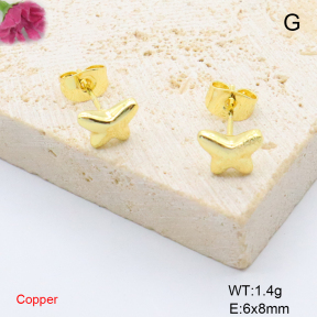 F6E200794avja-L017  Fashion Copper Earrings