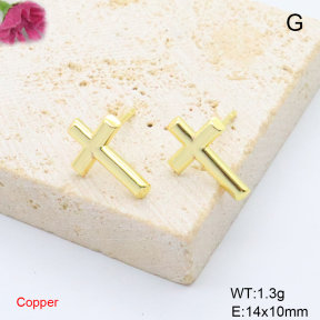 F6E200795avja-L017  Fashion Copper Earrings