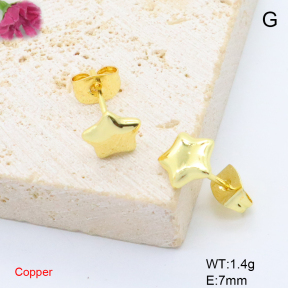 F6E200800avja-L017  Fashion Copper Earrings