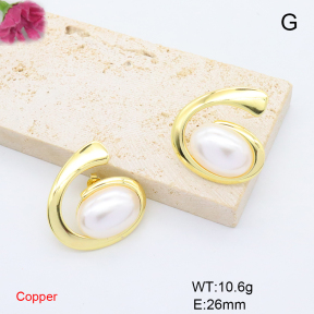 F6E302054vbmb-L017  Fashion Copper Earrings