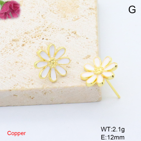 F6E302063baka-L017  Fashion Copper Earrings